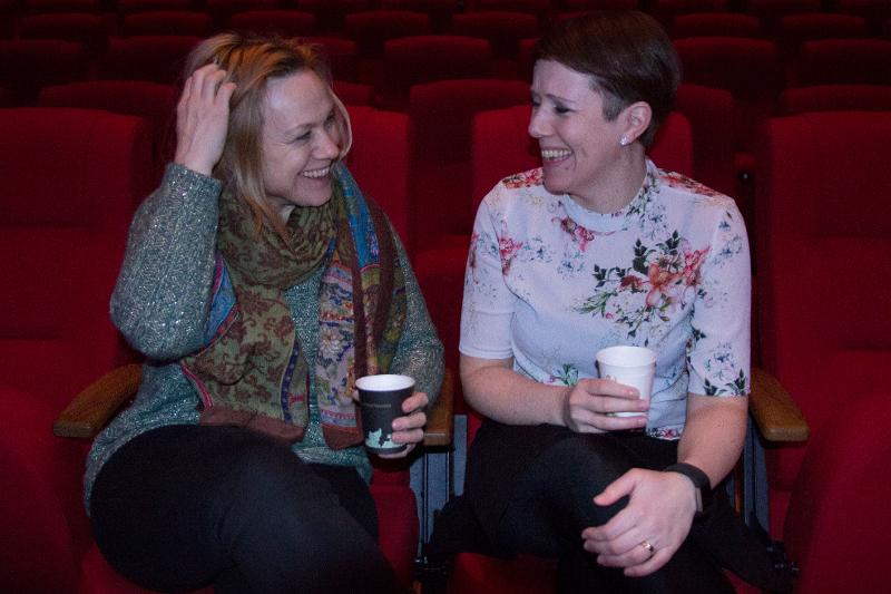 Drecker_NorbakkenSolset__4280.jpg – Det er ei ære få vere med på opningskonserten saman med så fantastiske utøvarar. I samband med forskingsarbeidet mitt har eg fått anledning til å gjere to av Karin Rehnquists større verk på konserten; «Solsången» og «Där Körpen Vittnar». Nordlysfestivalen er alltid ei stor hending, programmet famnar vidt, seier Solset.