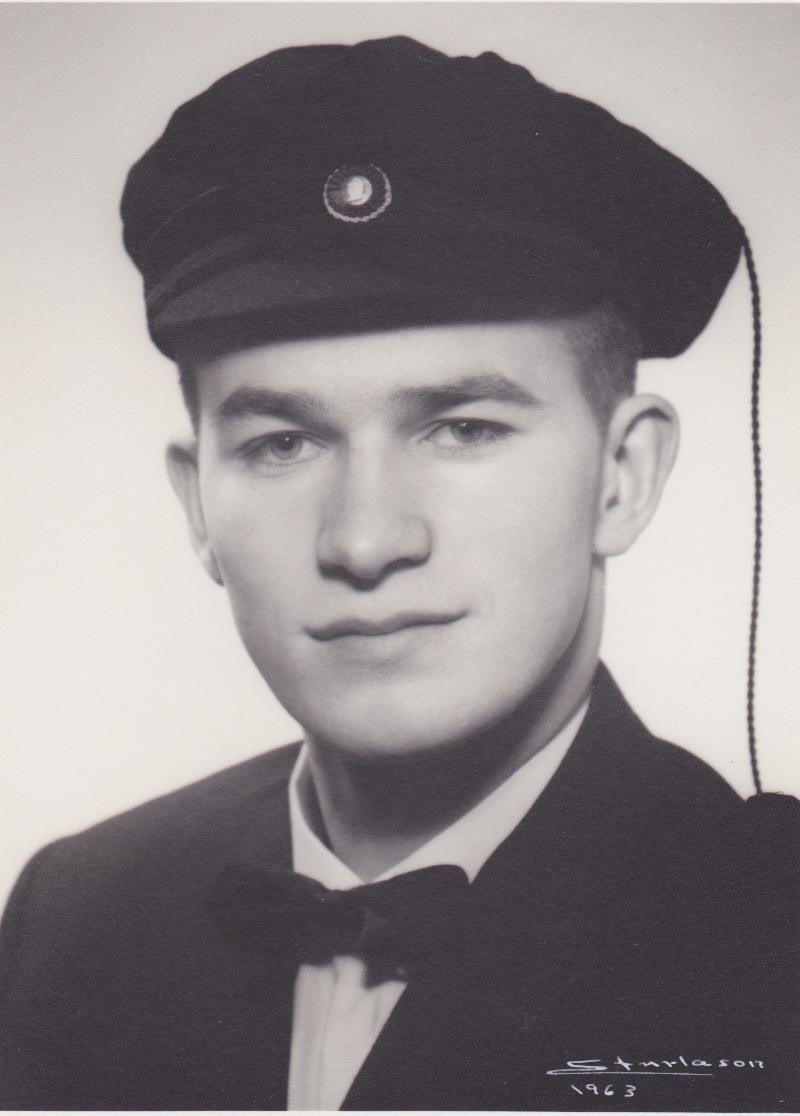 Asgeir Brekke som student.