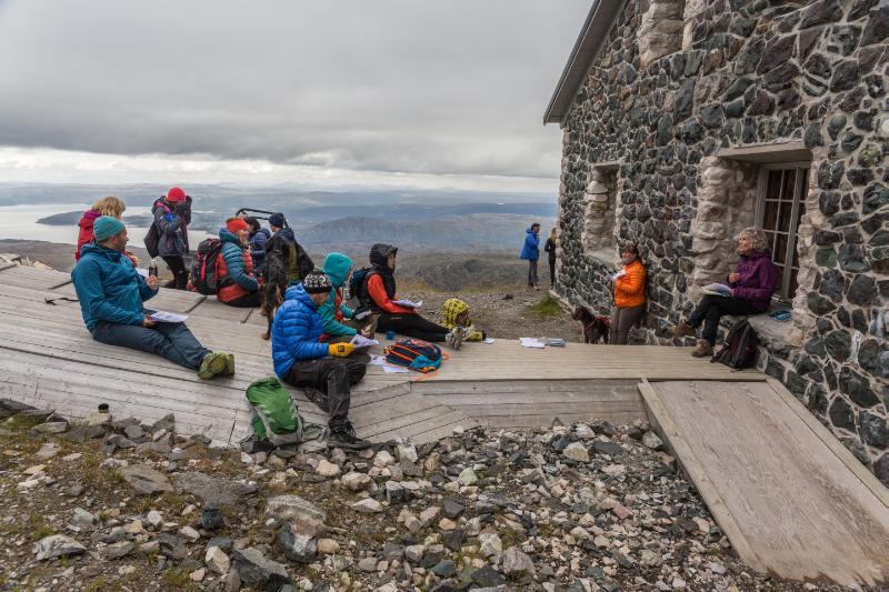 Haldde i dag: UiT har bidratt til opprusting og har planer om å benytte de historiske bygningene til mer faglig virksomhet. Her fra en tur dit i 2016. 