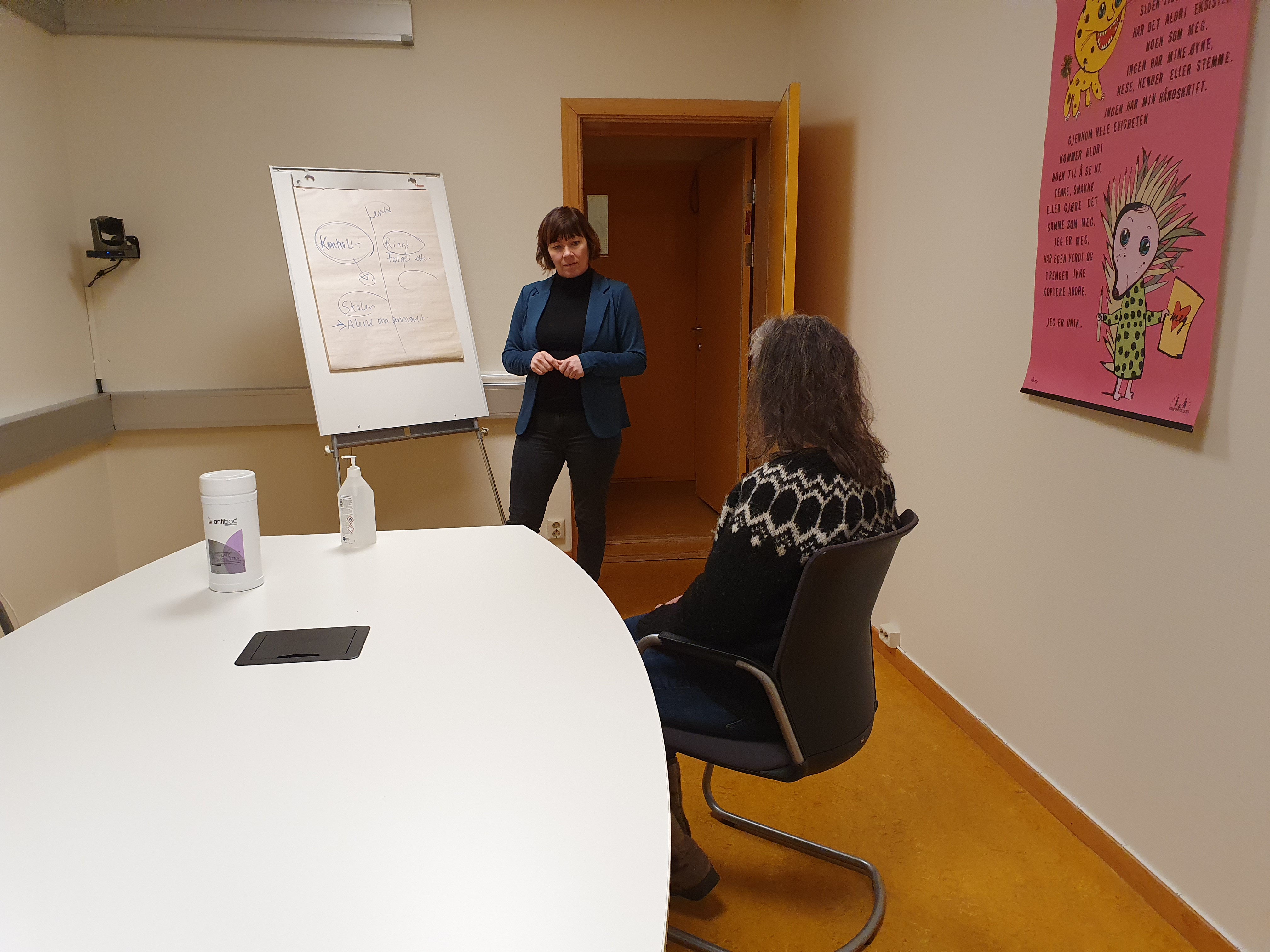 Samtale Siss Mari og Tanja.jpg Rollerspill i barnevernet