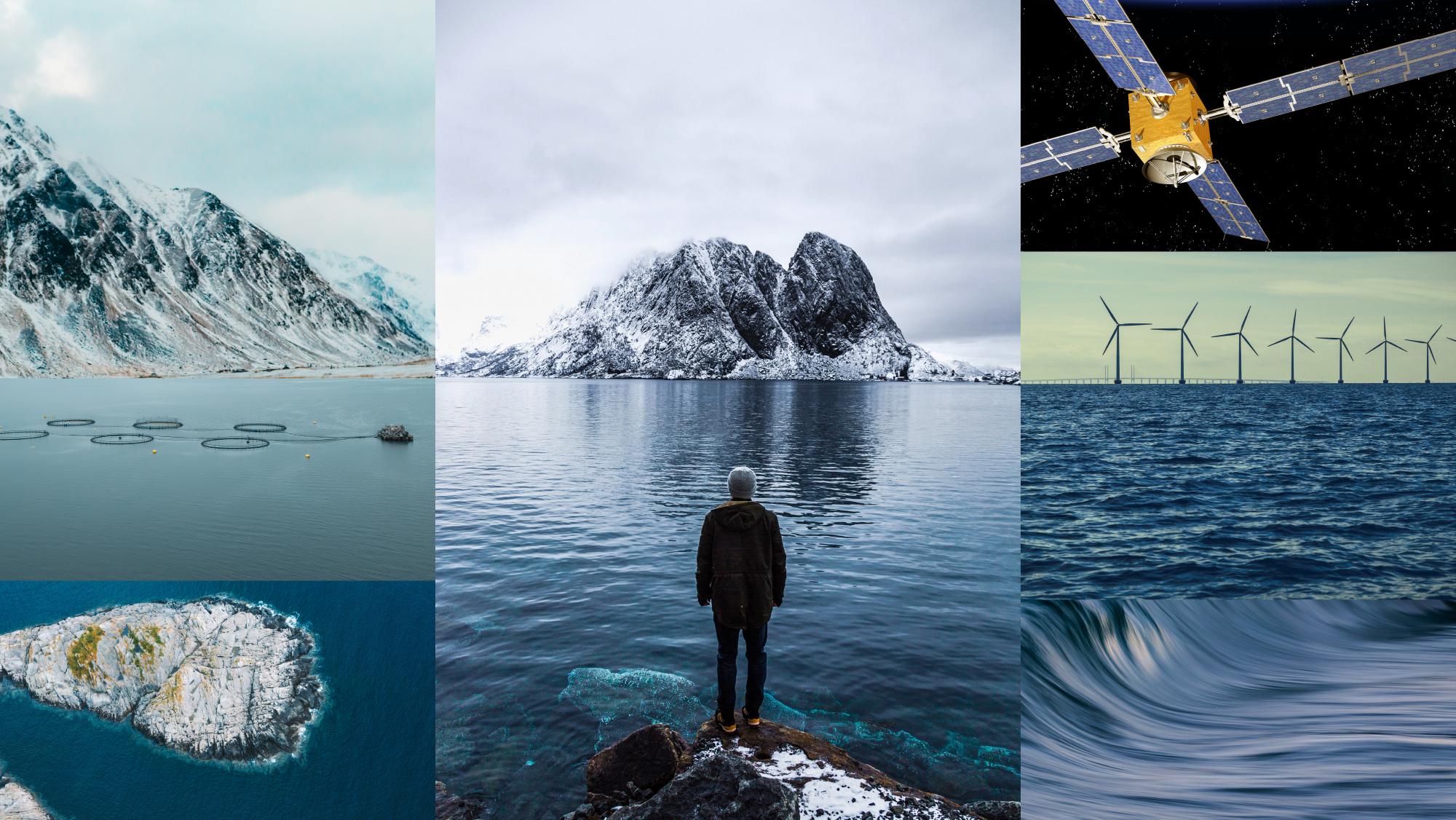 Illustrasjons-/bannerbilde for Blått kompass