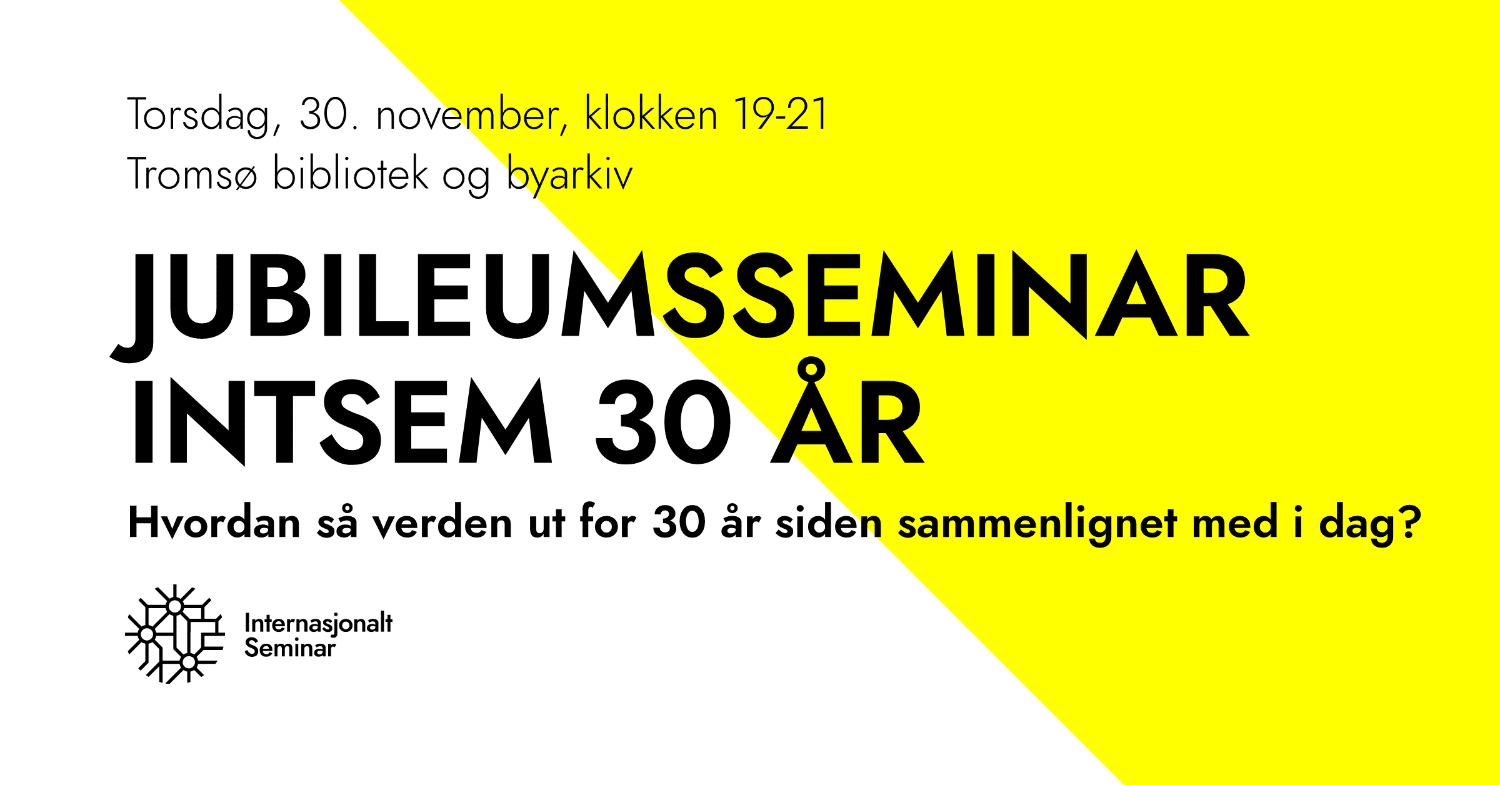 Illustrasjons-/bannerbilde for Internasjonalt seminar fyller 30 år - feiring og jubileumsmarkering