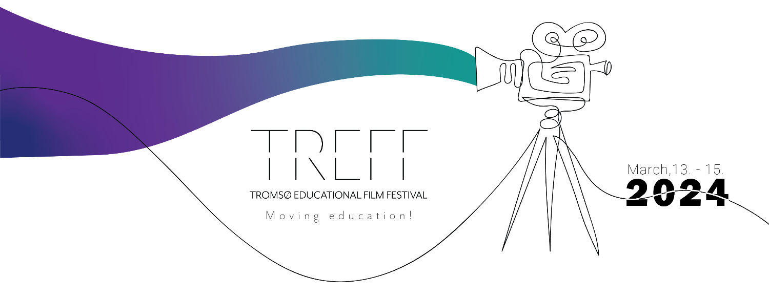 Illustrasjons-/bannerbilde for Welcome to participate at Tromsø Educational Film Festival 2024 (TREFF)!