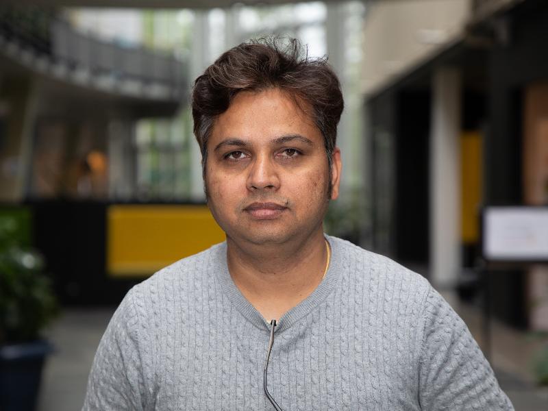 A man seen from the front.