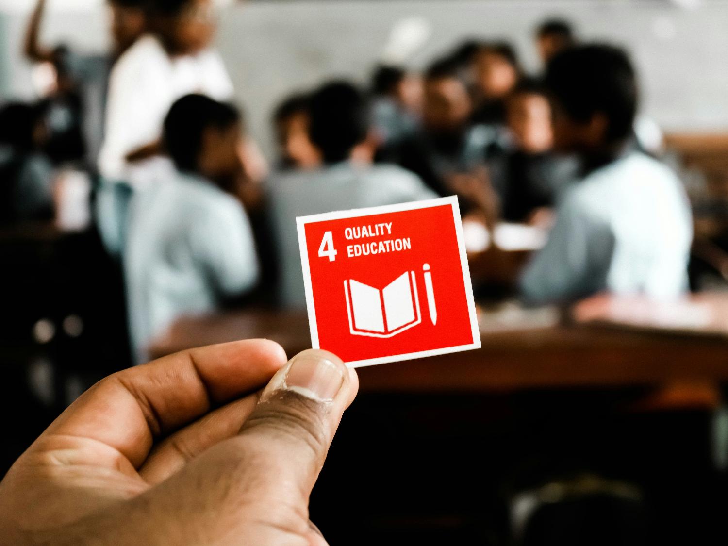 Illustrasjons-/bannerbilde for Konferanse om FNs bærekraftsmål nr. 4: Kvalitetsutdanning / Conference on UN's sustainable development goal no. 4: quality education