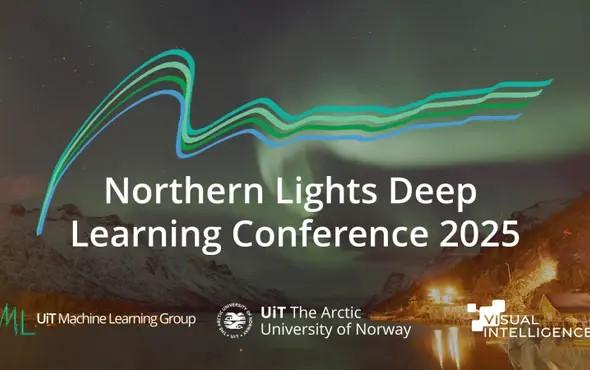 Illustrasjons-/bannerbilde for Northern Lights Deep Learning Conference 2025