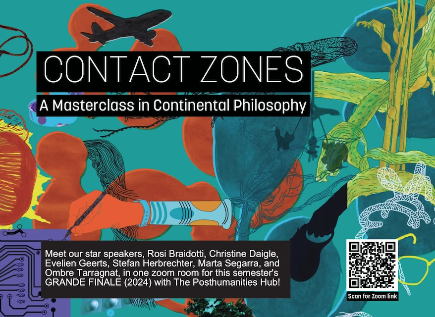 Illustrasjons-/bannerbilde for UiT Environmental Humanities gathering #35 - Contact Zones: A Masterclass in Continental Philosophy (Viewing)