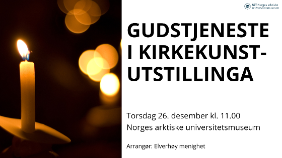 Illustrasjonsbilde for Gudstjeneste 2. juledag i kirkekunst-utstillinga  