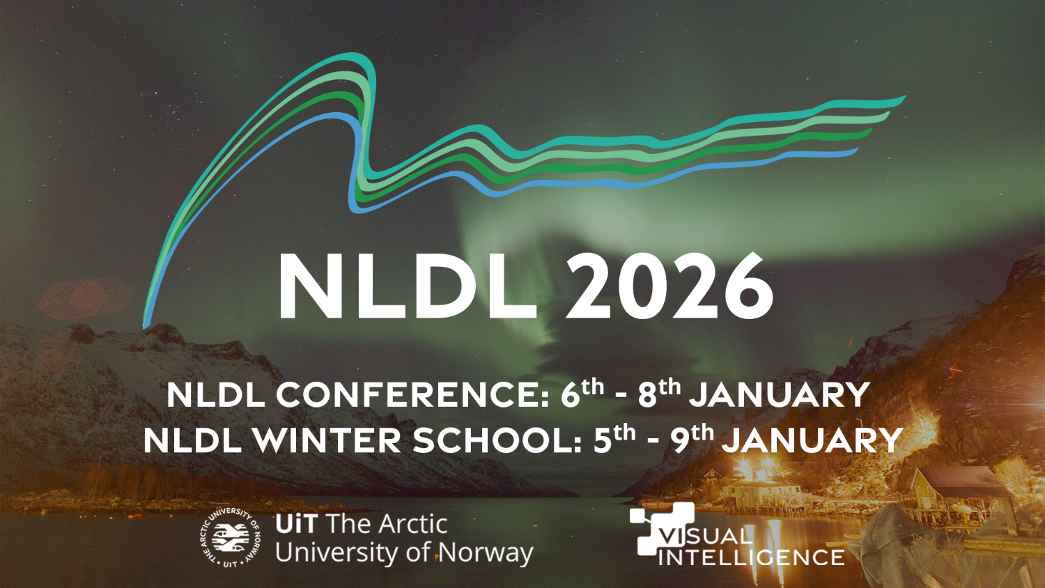 Illustrasjons-/bannerbilde for Northern Lights Deep Learning Conference 2026