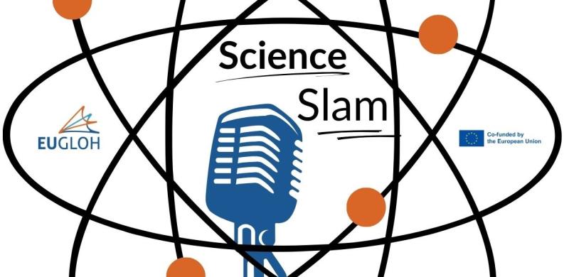 Illustrasjons-/bannerbilde for EUGLOH Science Slam