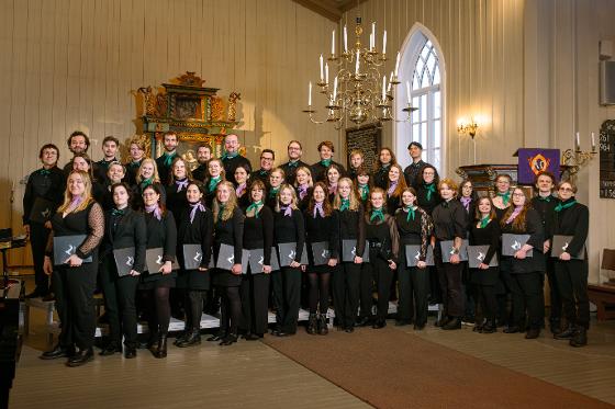 Illustrasjonsbilde for Minikonsert med Norges arktiske studentkor under Åpen Dag på museet