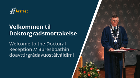 Illustrasjonsbilde for Velkommen til doktorpromosjon ved UiT Norges arktiske universitet 