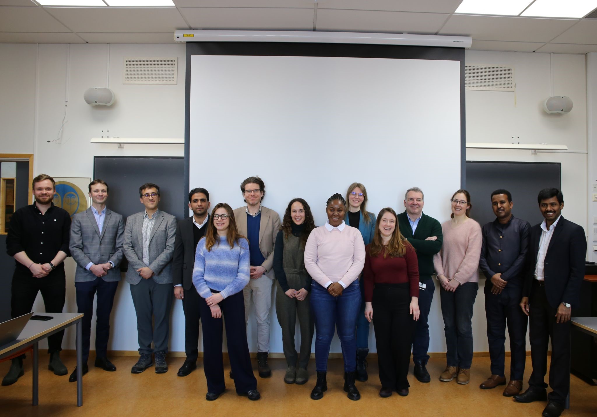 Participants of the annual capacity-building and training programme posing for a group picture