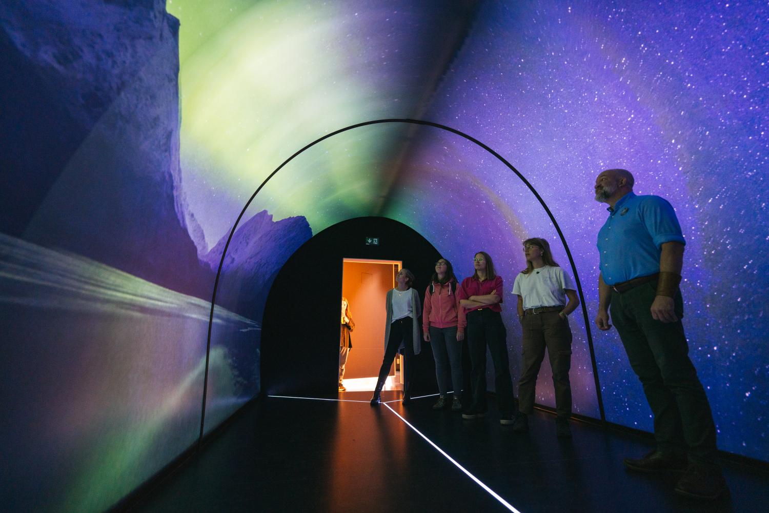 Illustrasjons-/bannerbilde for GUIDED TOUR | Discover the Aurora