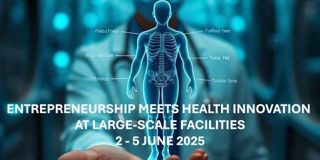 Illustrasjons-/bannerbilde for Workshop: Entrepren&oslash;rskap m&oslash;ter helseinnovasjon i storskala h&oslash;yteknologiske laber  / Entrepreneurship meets health innovation at large-scale facilities