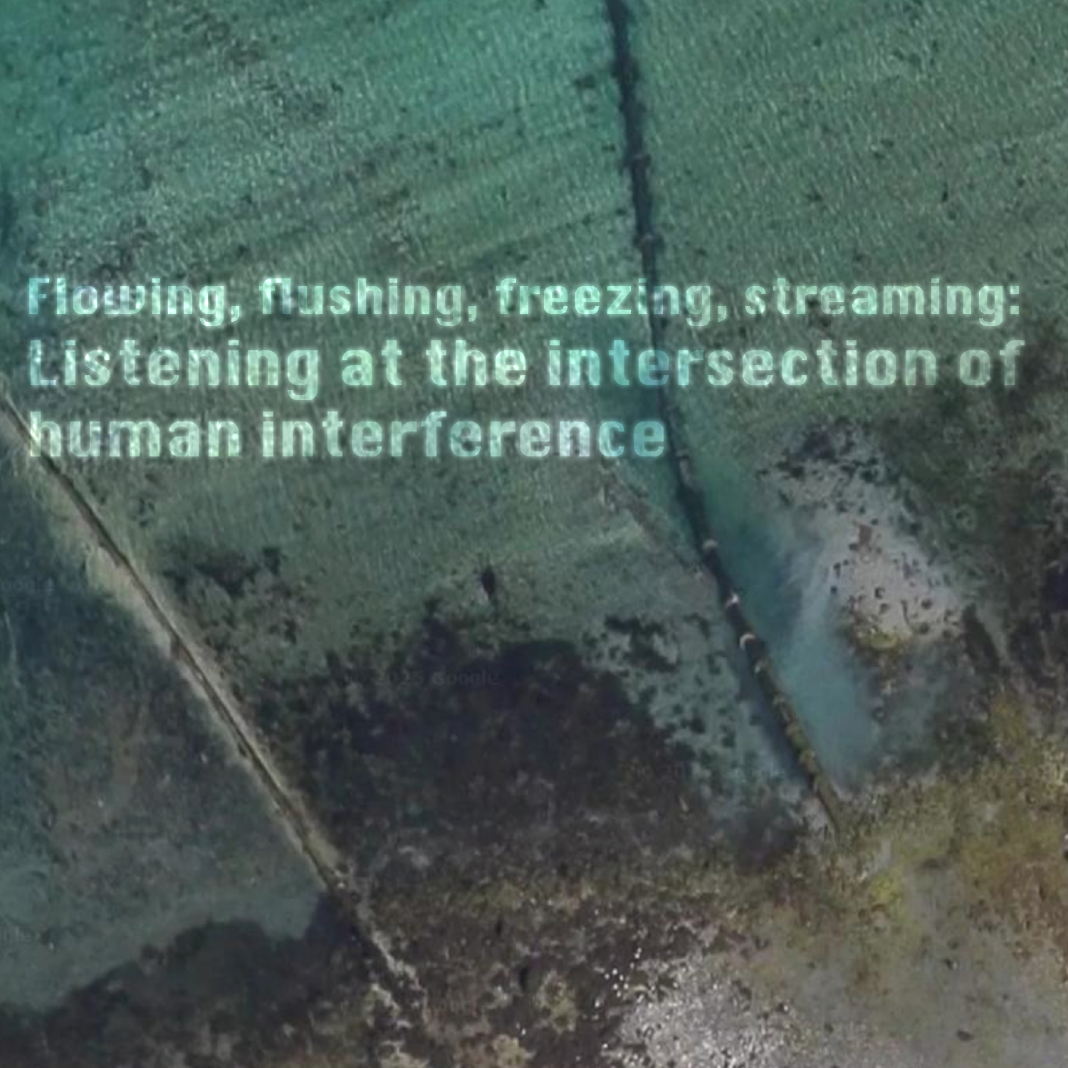 Illustrasjons-/bannerbilde for Arctic Auditories – Experimental Audio Zine Workshop. Flowing, flushing, freezing, streaming: Listening at the intersection of human interference.