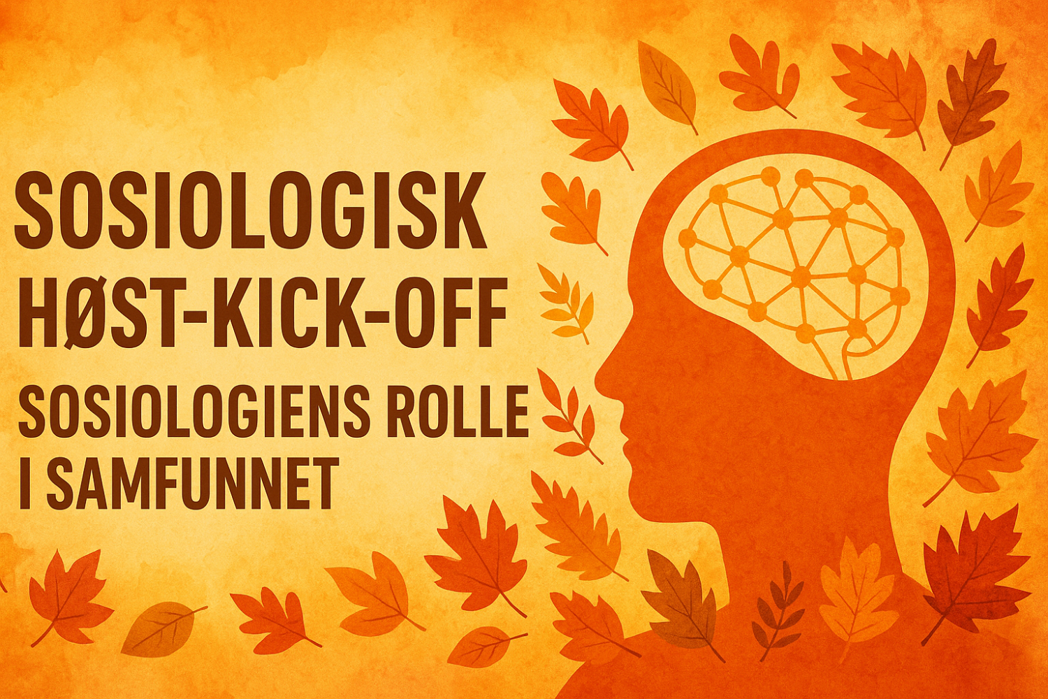 Illustrasjons-/bannerbilde for Sosiologisk høst-kick-off: Sosiologiens rolle i samfunnet