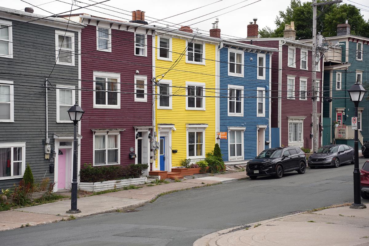 Colorful houses