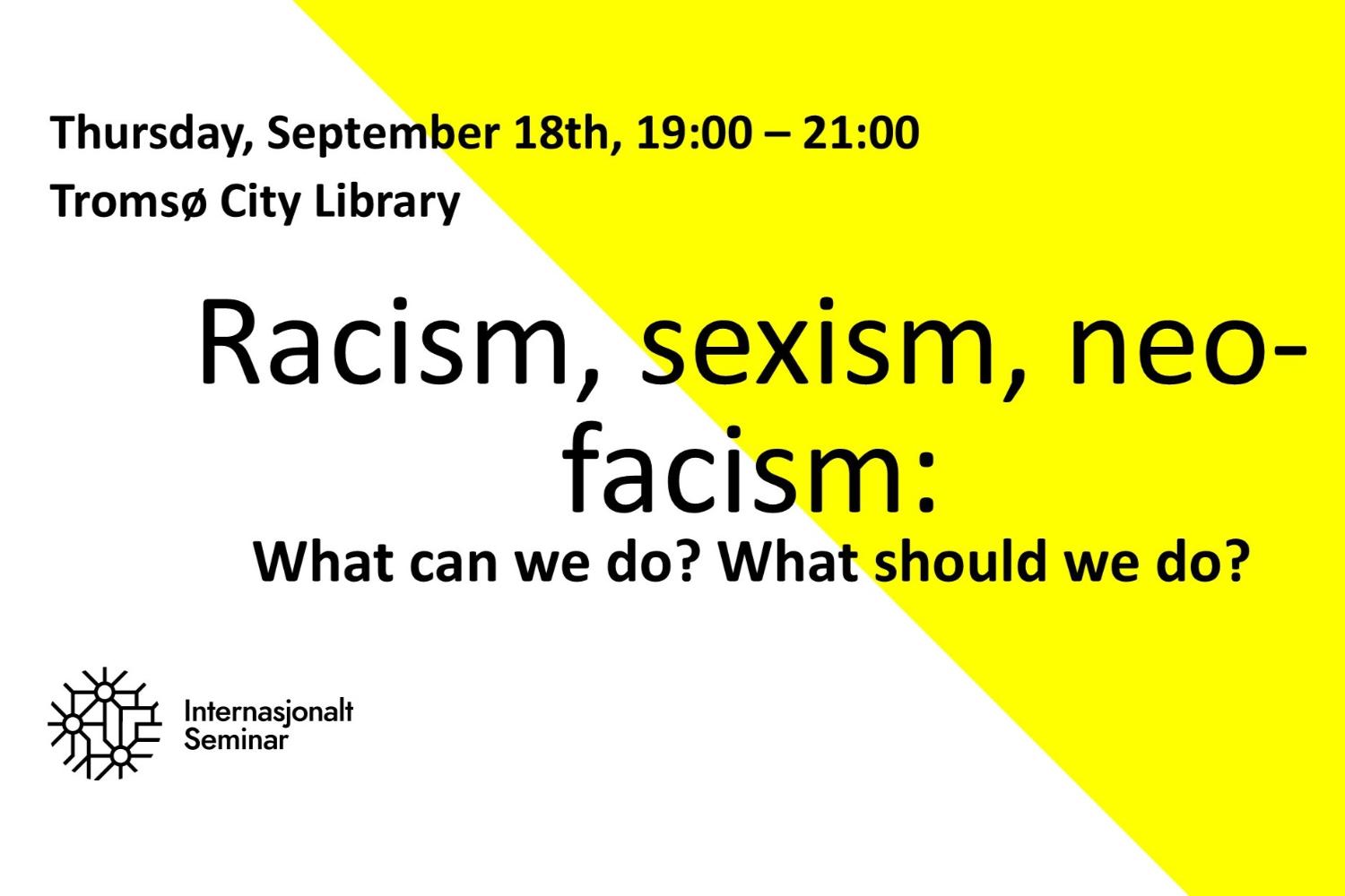 Illustrasjons-/bannerbilde for Debattmøte om hvordan politisk polarisering påvirker samfunnsnormer / Debate meeting on how political polarisation affects societal norms