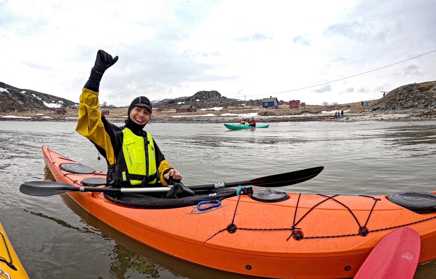 Kajakkpadling i Porsanger