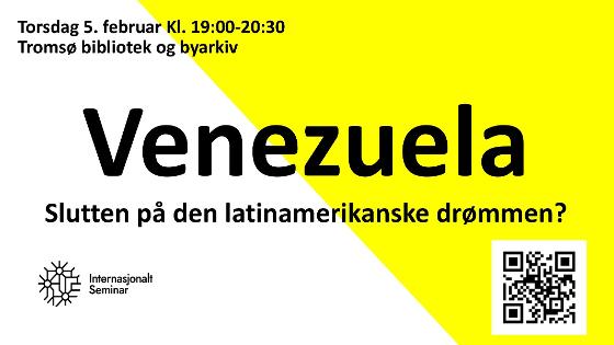 Illustrasjonsbilde for Debattmøte om Venezuela, Latin-Amerika og USAs dominans / Debate Meeting on Venezuela, Latin America, and US Dominance