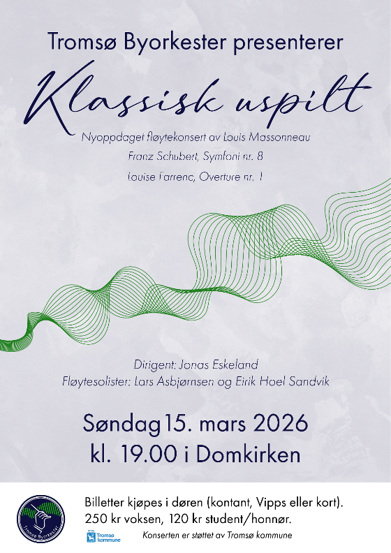 Illustrasjonsbilde for Tromsø Byorkester presenterer: Klassisk uspilt
