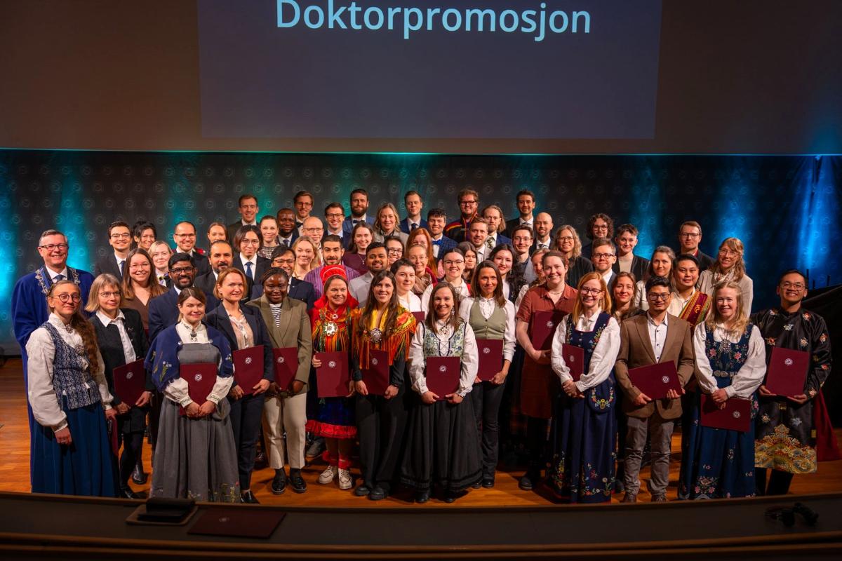 63 nysl&aring;tte glade doktorer ved UiT 