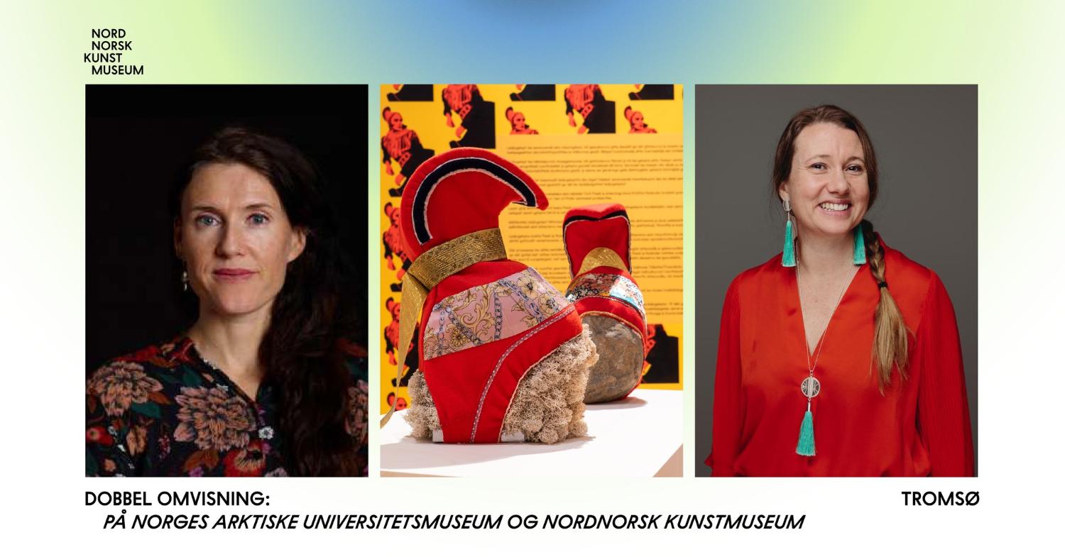 Illustrasjons-/bannerbilde for DOBBEL OMVISNING | L&aacute;djogahpir - f&oslash;rst p&aring; Nordnorsk Kunstmuseum, deretter p&aring; Norges arktiske universitetsmuseum