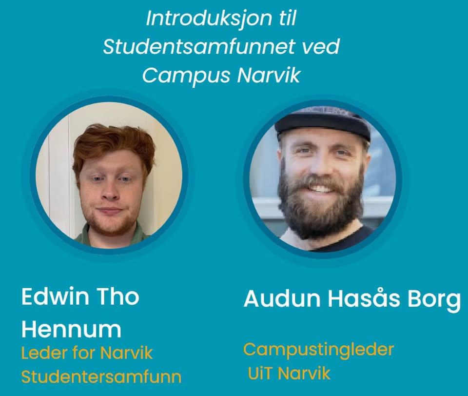 Illustrasjons-/bannerbilde for Intro til studentsamfunnet ved Campus Narvik