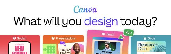 Illustrasjonsbilde for Hjernemat (for lunsjpausen din): Canva-workshop for viderekomne