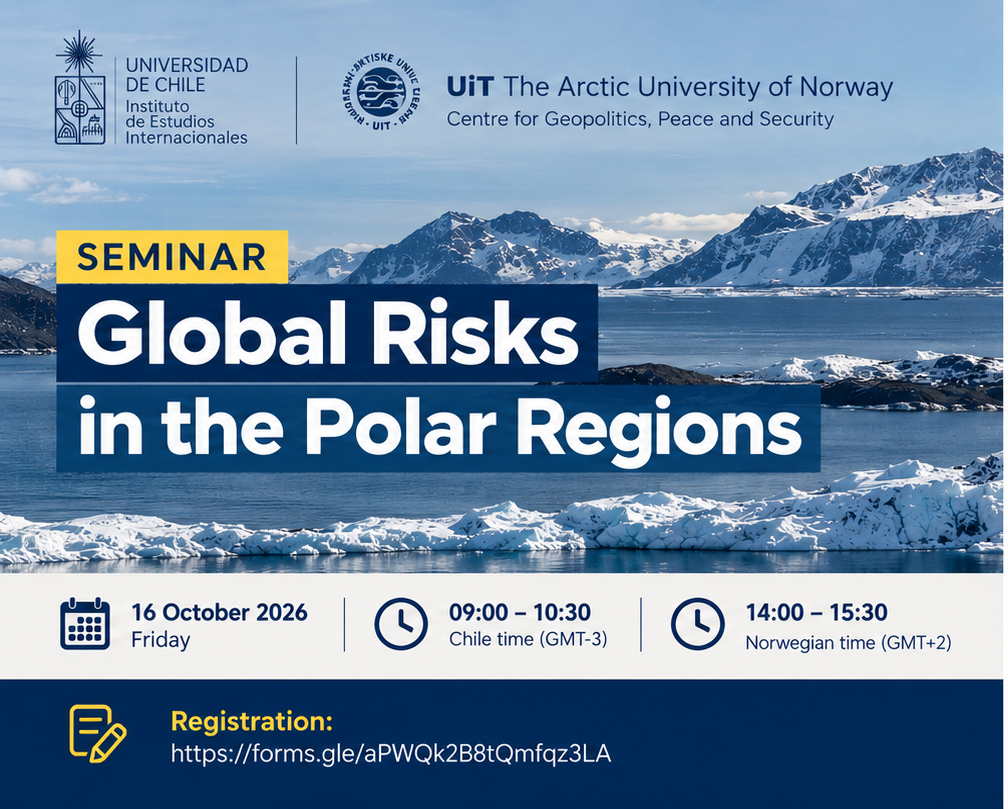Illustrasjons-/bannerbilde for Online seminar on Global Risks in the Polar Regions,